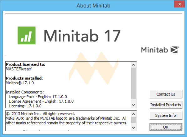 minitab product key